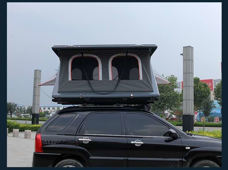 Polycotton Half Automatic Z Shaped Camper Van 4x4 Roof Top Tent